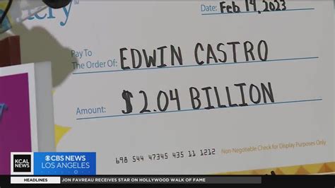 Sole winner of November’s $2.04 billion Powerball jackpot is anno.